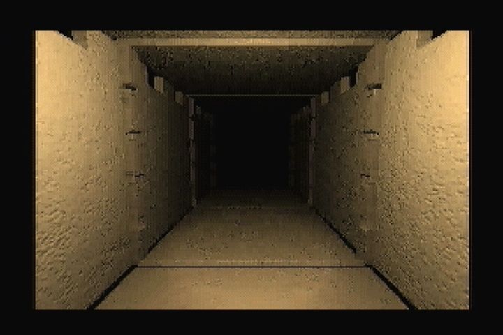 Seal of the Pharaoh (3DO) screenshot: First person pre-defined movement. Very similar to Myst.