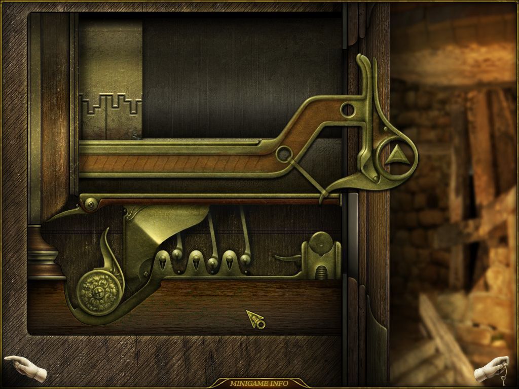 Elixir of Immortality (Macintosh) screenshot: Dock - mini game key puzzle
