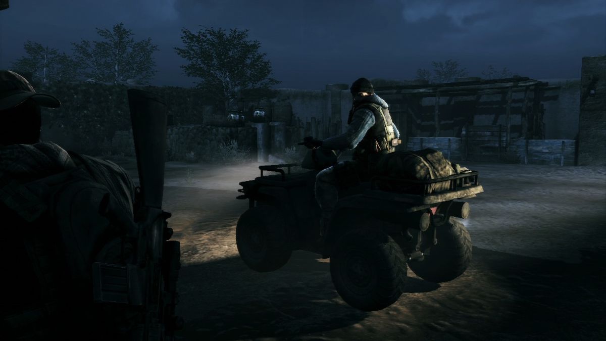 Medal of Honor (PlayStation 3) screenshot: Time to get some wheels.