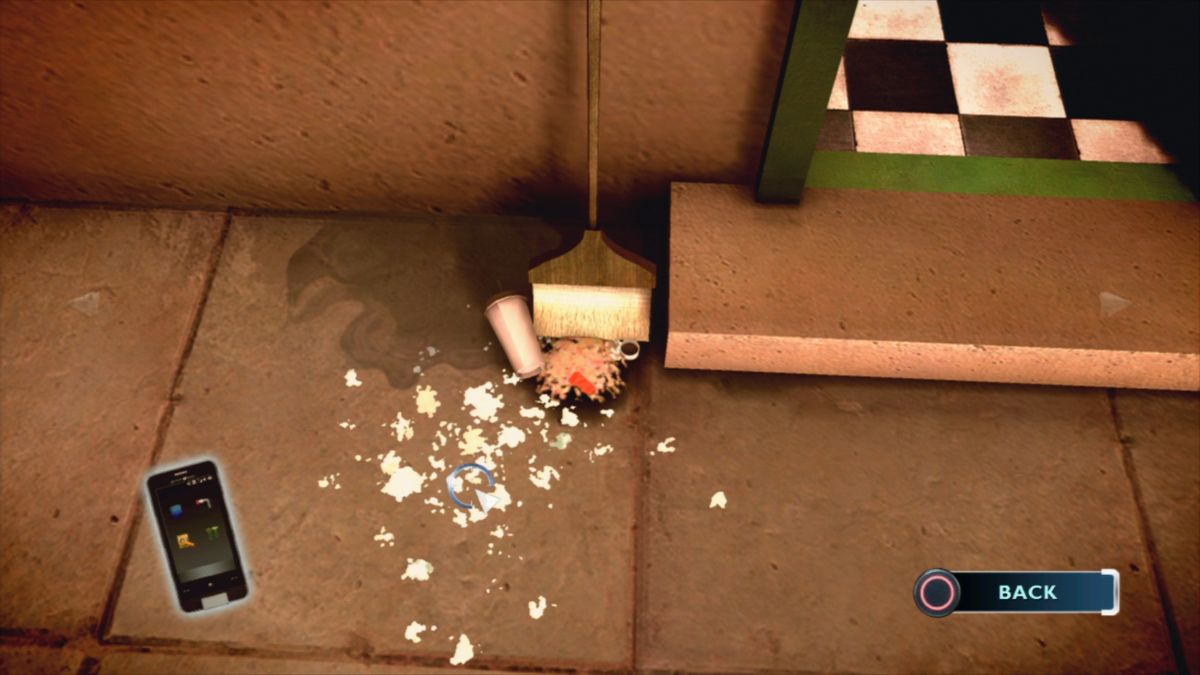 CSI: Crime Scene Investigation - Fatal Conspiracy (PlayStation 3) screenshot: One man's trash is another man's evidence.