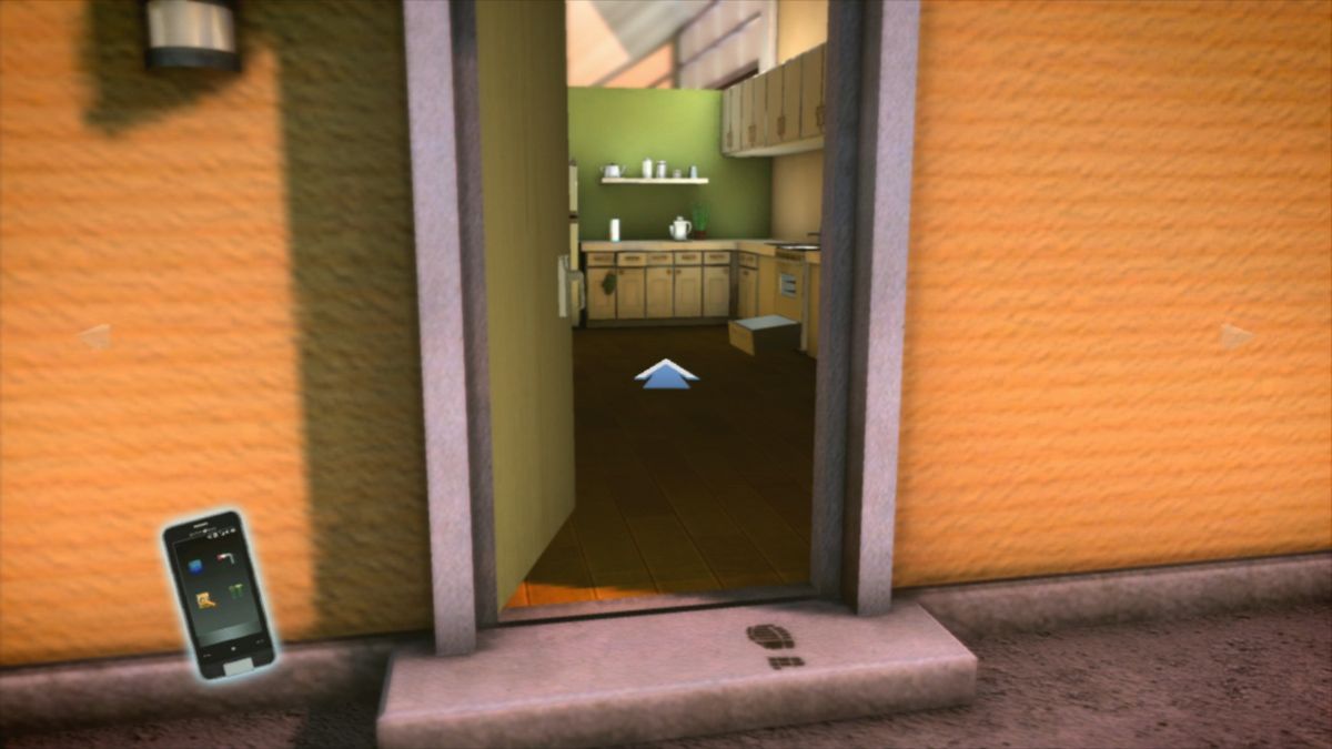 CSI: Crime Scene Investigation - Fatal Conspiracy (PlayStation 3) screenshot: A footprint... so obvious.