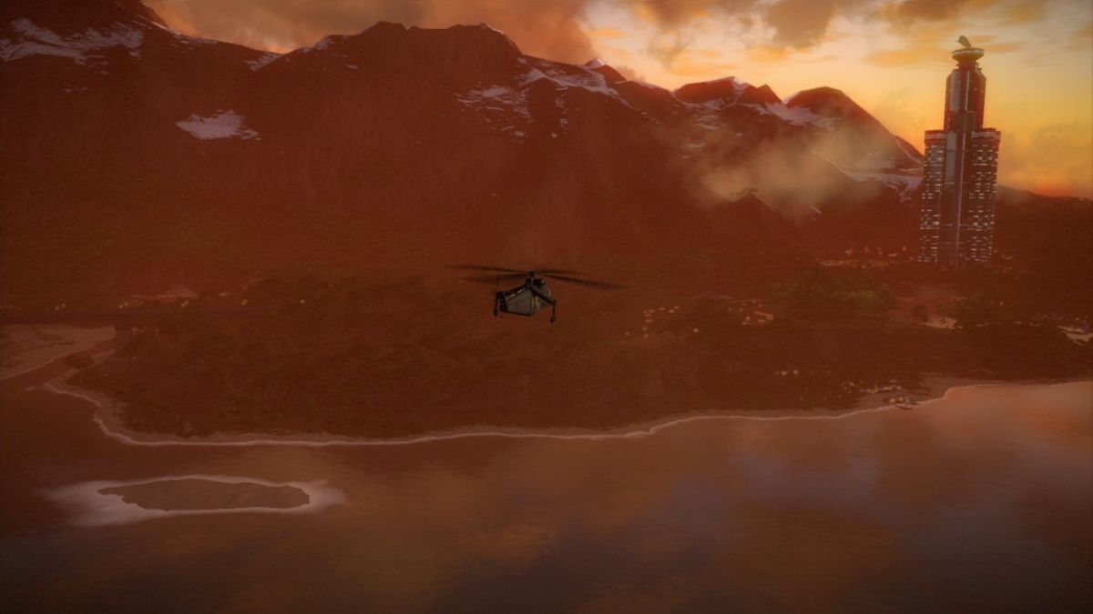 Just Cause 2 (PlayStation 3) screenshot: Welcome to Panau Islands.