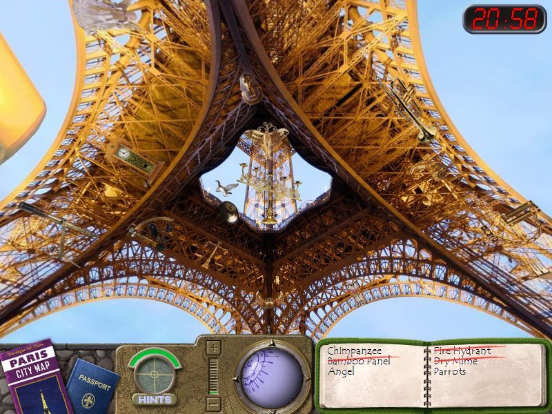 Travelogue 360: Paris (Macintosh) screenshot: Amazing structure