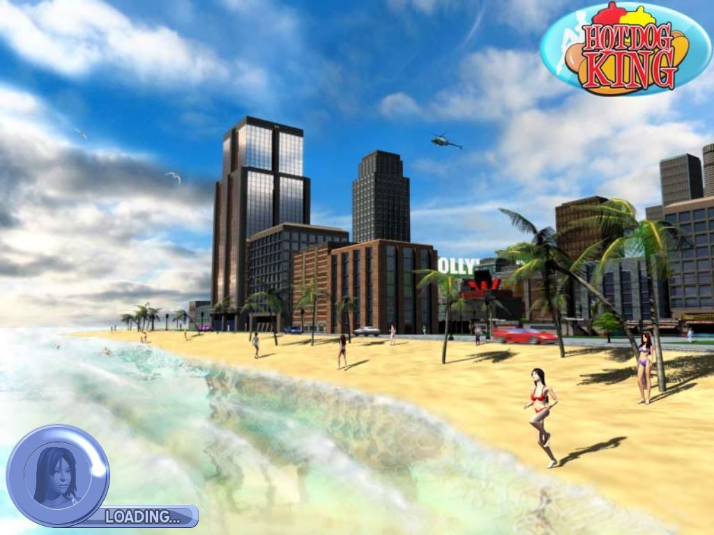 Hot Dog King (Windows) screenshot: Please ... watch while loading