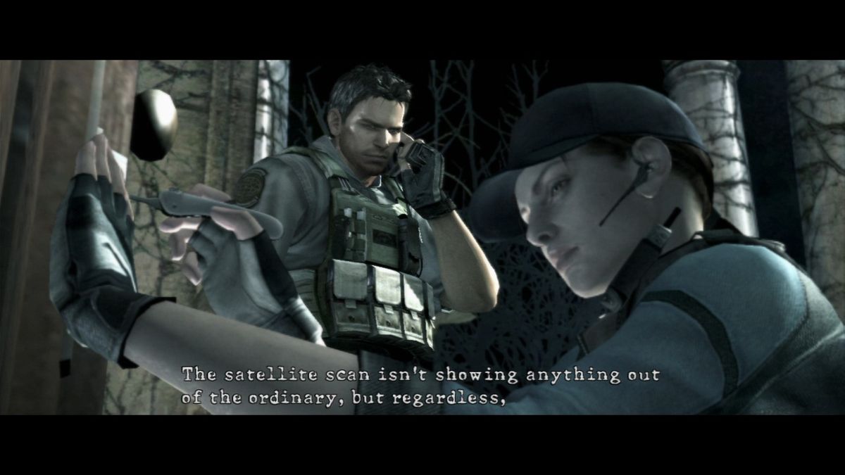 Resident Evil 5: Lost in Nightmares (PlayStation 3) screenshot: This tells a story of Chris and Jill tracking down Wesker.