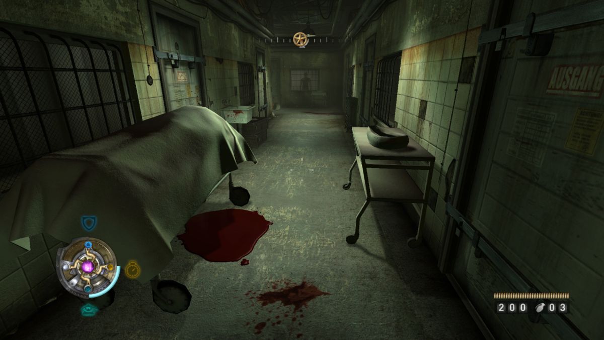 Wolfenstein (Xbox 360) screenshot: "Outlast" anyone?