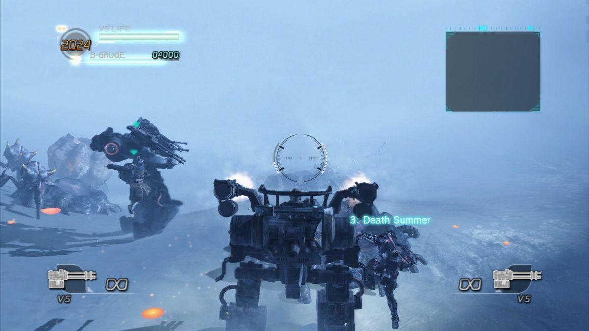 Lost Planet 2 (PlayStation 3) screenshot: Some easy Akrid for the pickings.