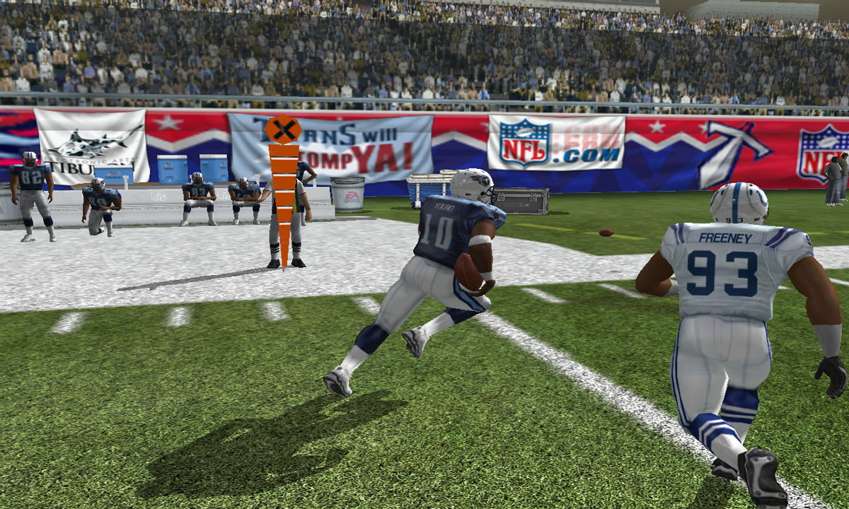 Screenshot of Madden NFL 08 (PSP, 2007) - MobyGames