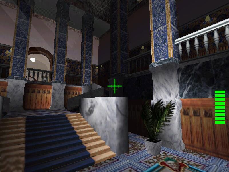 Brat 2: Obratno v Ameriku (Windows) screenshot: Museum - a first level of the game.