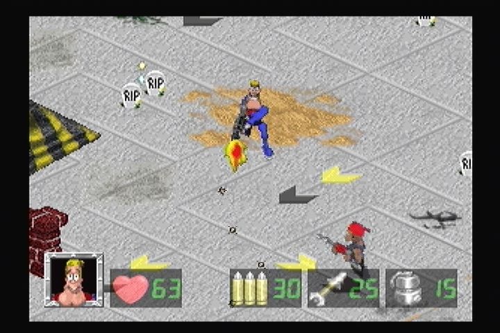Captain Quazar (3DO) screenshot: Gun 'em down, Captain!