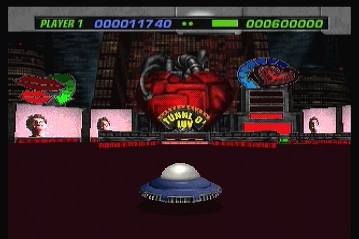 PaTaank (3DO) screenshot: Tunnel of Love table.