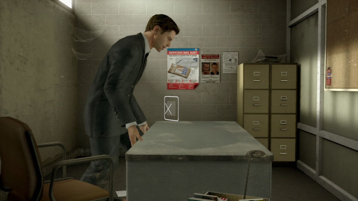 Heavy Rain (PlayStation 3) screenshot: Special luxury office for our FBI very special agent.