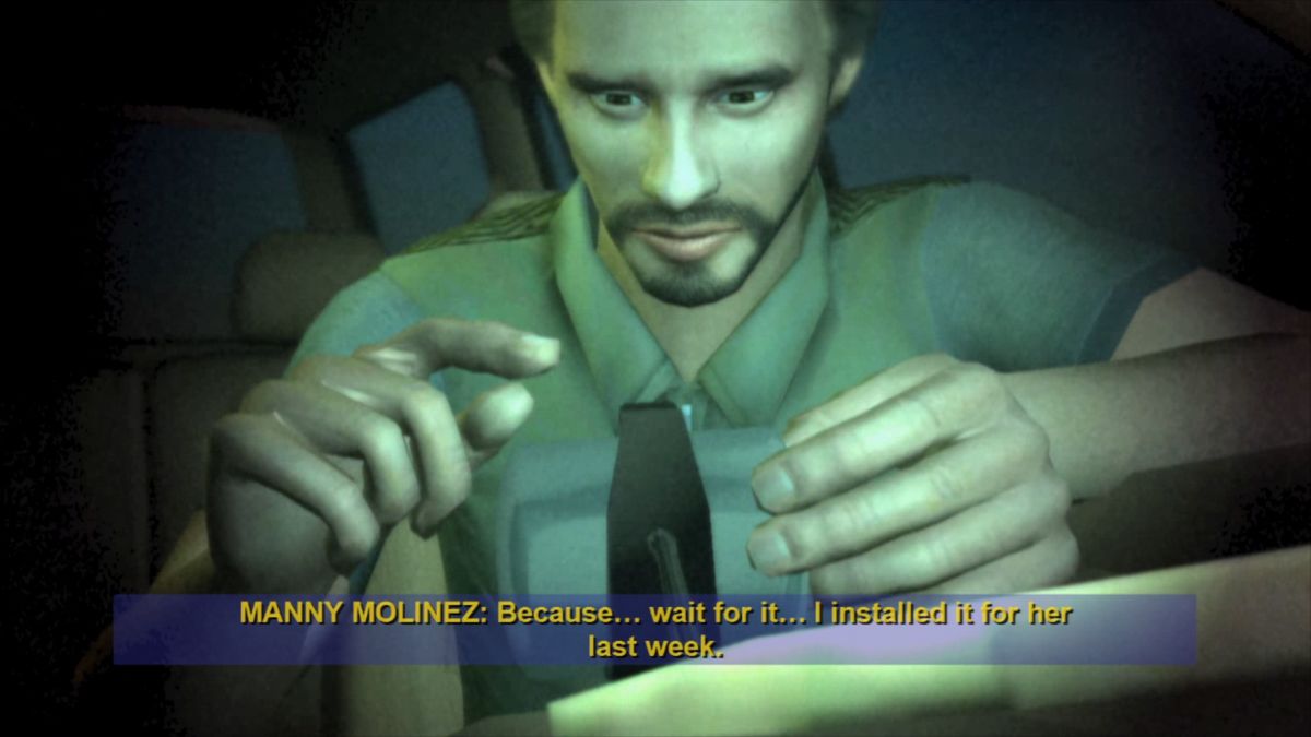 CSI: Crime Scene Investigation - Fatal Conspiracy (PlayStation 3) screenshot: Reconstructing the crime.