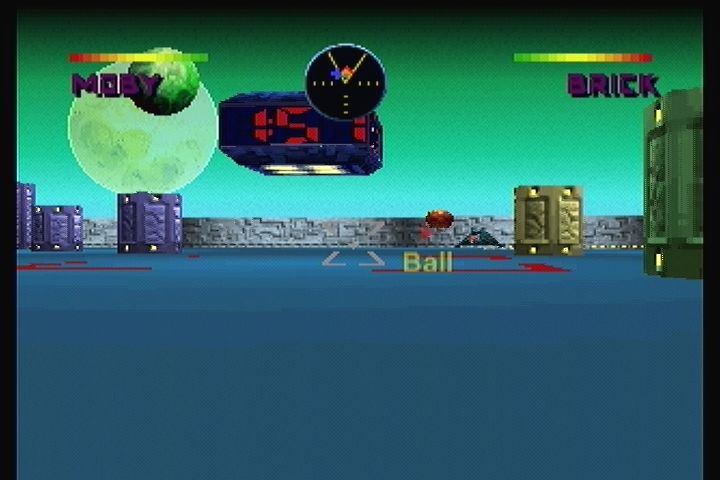 BattleSport (3DO) screenshot: Grab the ball before your opponent.