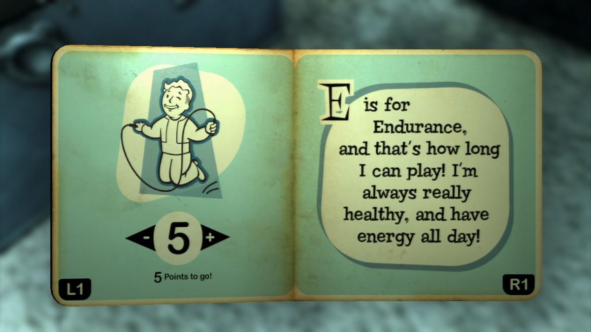 Fallout 3 (PlayStation 3) screenshot: Someone left this educational little book near the cradle.