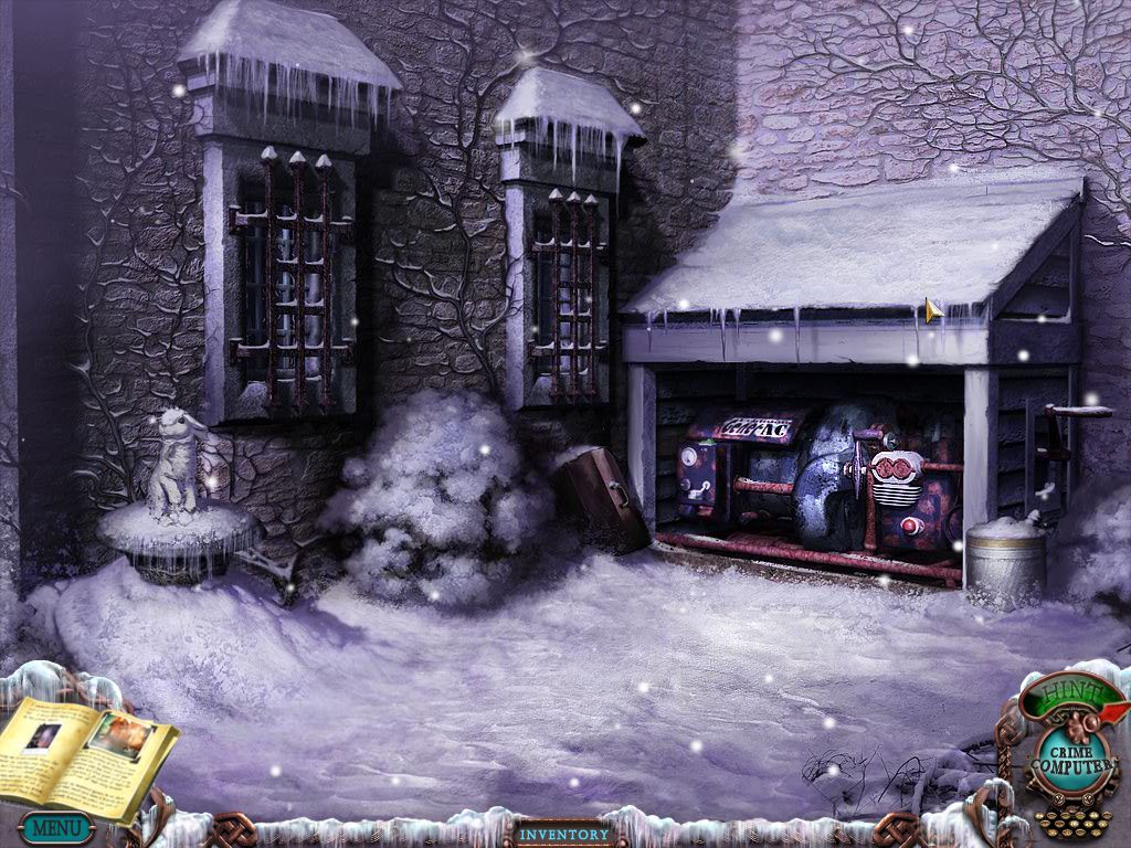 Mystery Case Files: Dire Grove (Macintosh) screenshot: Back of house - generator