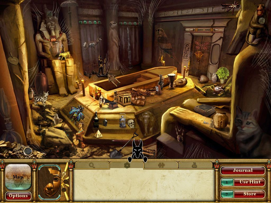 Screenshot of Curse of the Pharaoh: Tears of Sekhmet (Macintosh, 2009 ...