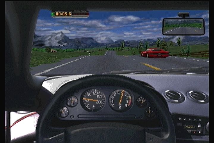 The Need for Speed (3DO) screenshot: Alpine track.