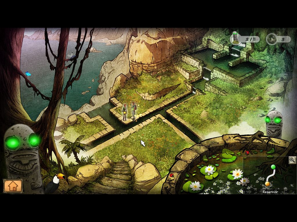 Eden's Quest: The Hunt for Akua (Macintosh) screenshot: Reservoir