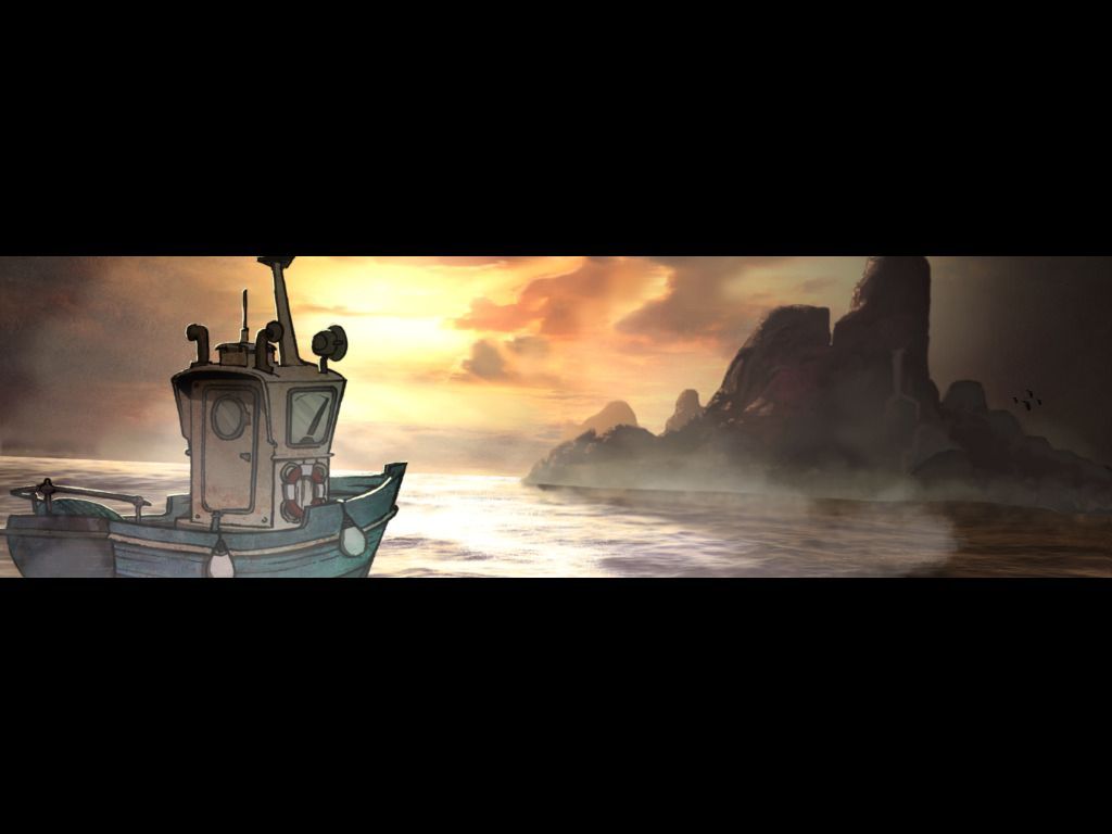 Eden's Quest: The Hunt for Akua (Macintosh) screenshot: cutscene island