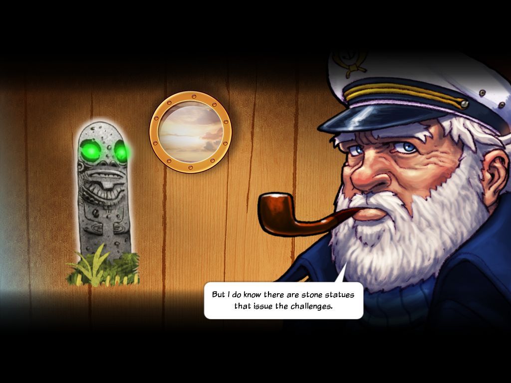 Eden's Quest: The Hunt for Akua (Macintosh) screenshot: Captain Douglas