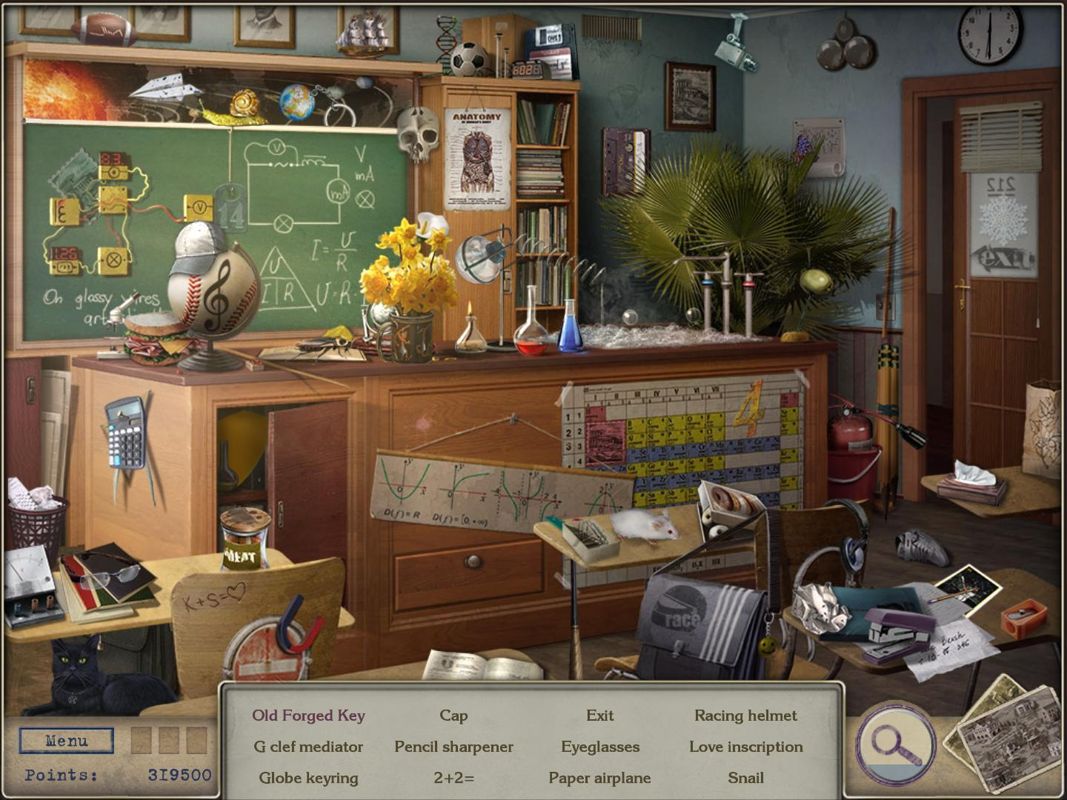 Letters from Nowhere 2 (Windows) screenshot: Classroom - objects
