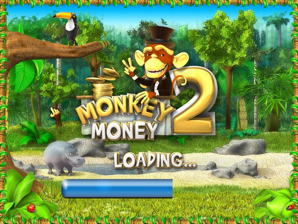 Monkey Money 2 (Windows) screenshot: Loading screen