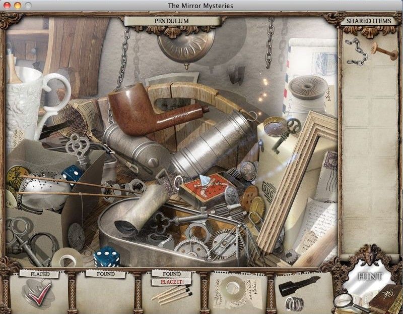 The Mirror Mysteries (Macintosh) screenshot: Pendulum