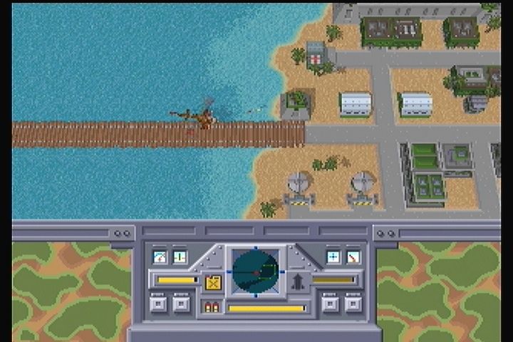 Return Fire: Maps O' Death (3DO) screenshot: Attacking by air.