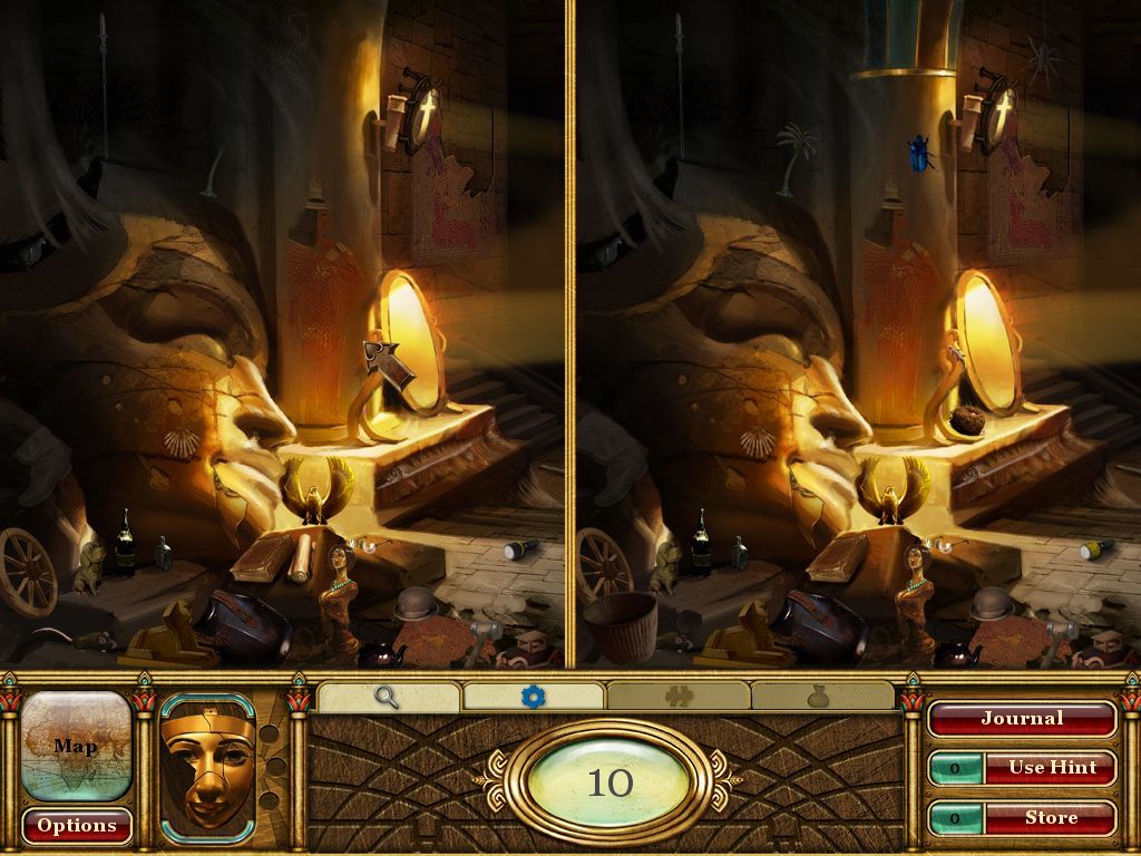 Screenshot of Curse of the Pharaoh: Tears of Sekhmet (Macintosh, 2009 ...