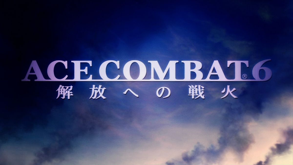 Ace Combat 6: Fires of Liberation (Xbox 360) screenshot: Main title.