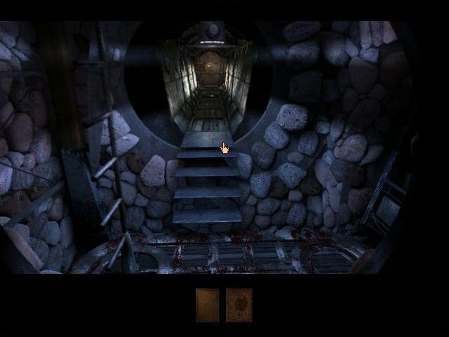 Myst III: Exile (Macintosh) screenshot: Voltaic - Power plant entrance