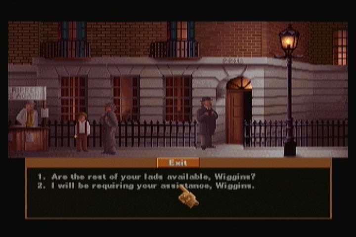 The Lost Files of Sherlock Holmes (3DO) screenshot: You'll get to enlist the services of the Irregulars.