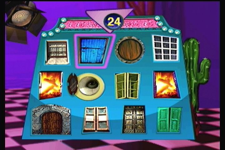 Twisted: The Game Show (3DO) screenshot: Matching minigame.