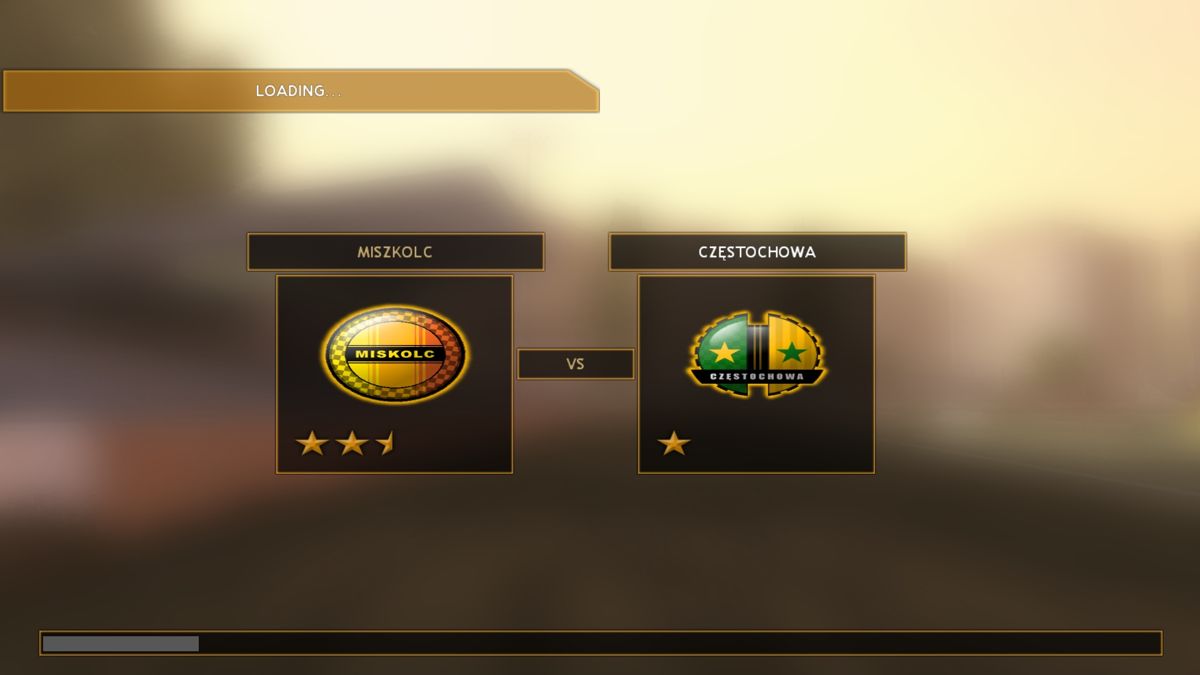 Speedway Liga (Windows) screenshot: Loading screen.