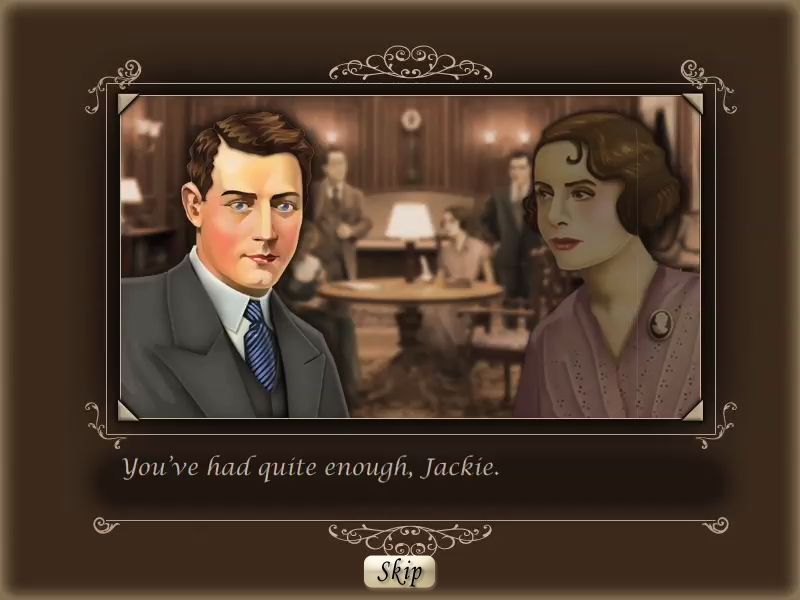Agatha Christie: Death on the Nile (Macintosh) screenshot: cutscene