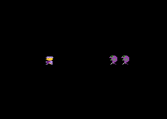Blueprint (Atari 5200) screenshot: One of the between level cartoons