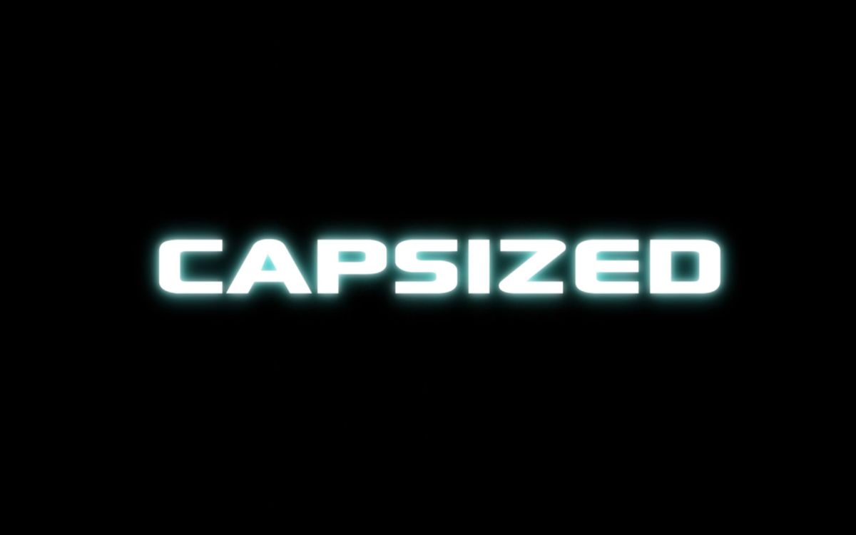 Capsized (Windows) screenshot: Title screen
