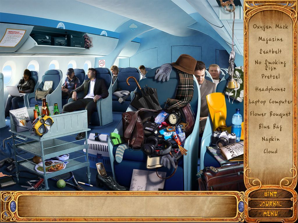 Rasputin's Curse (Macintosh) screenshot: Airplane - objects
