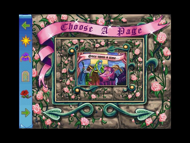 Magic Fairy Tales: Barbie as Rapunzel (Windows) screenshot: The start of the story. All good stories start like this.