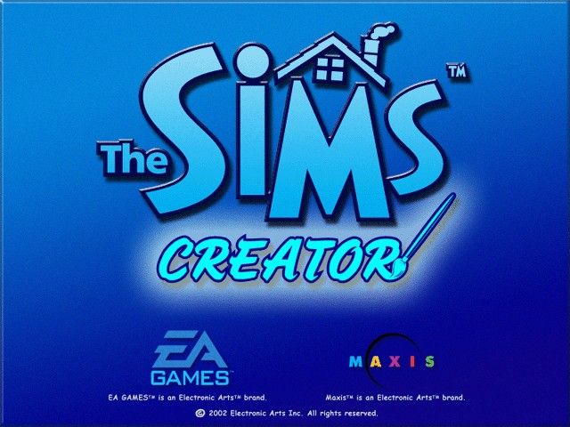 The Sims: Complete Collection (Windows) screenshot: The load screen of the Sims Creator.