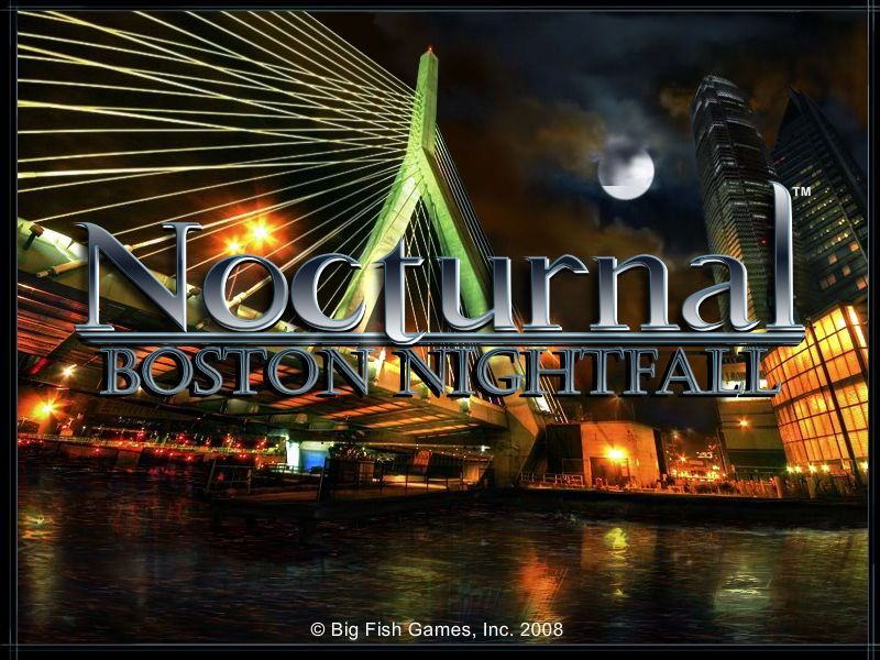 Nocturnal: Boston Nightfall (Macintosh) screenshot: Title