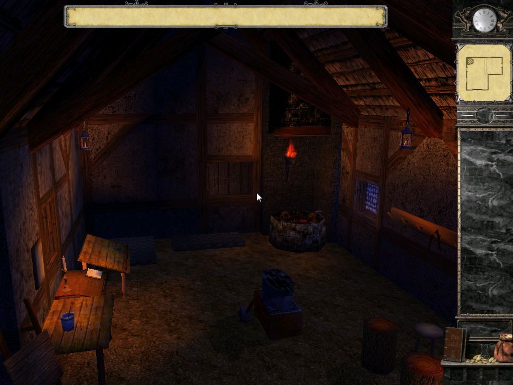 Europa 1400: The Guild (Windows) screenshot: My forge.