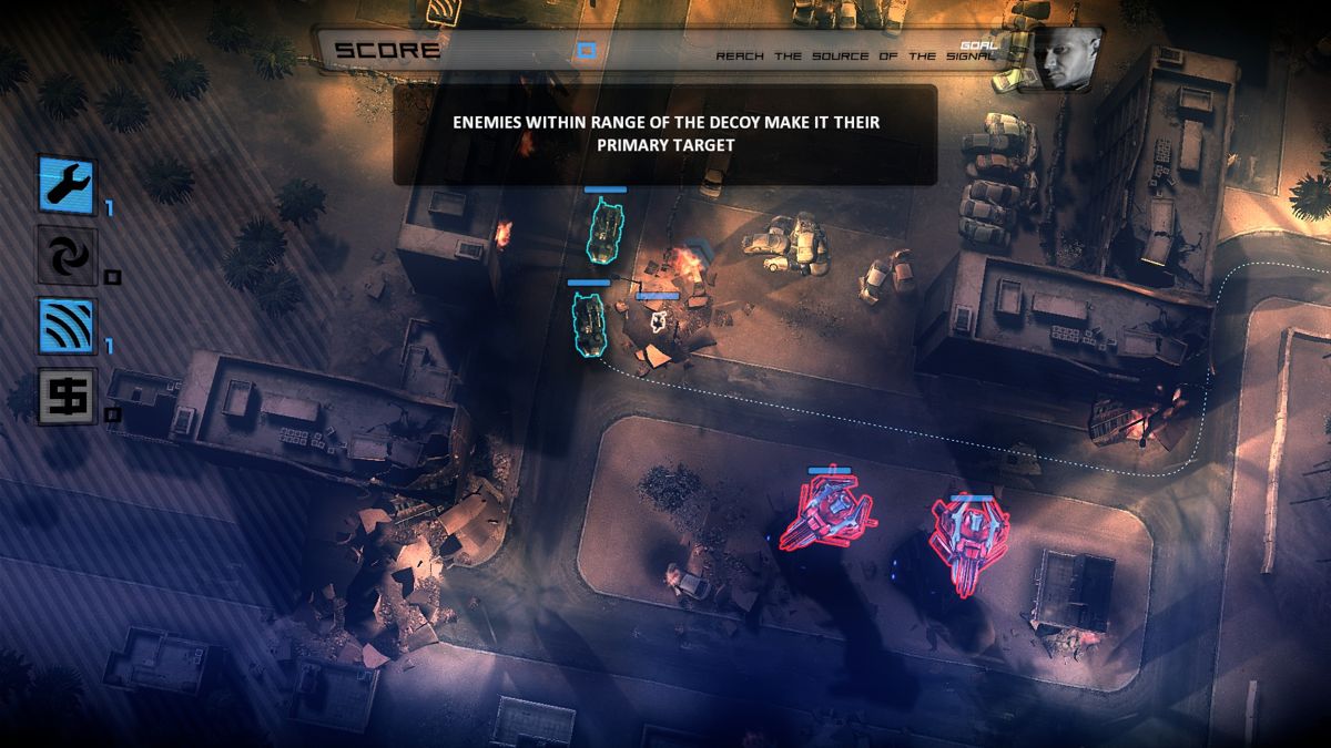 Anomaly: Warzone Earth (Windows) screenshot: Beginning of mission 4