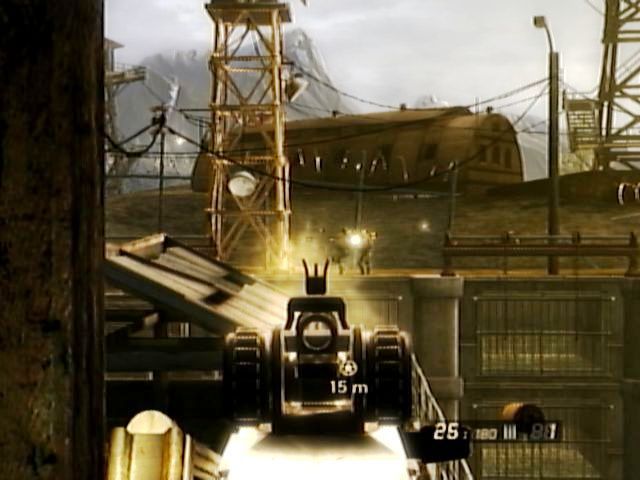 Resistance 2 (PlayStation 3) screenshot: Line them up...shoot them down!