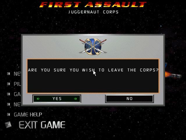 Juggernaut Corps: First Assault (Windows) screenshot: Say goodbye to the Corps