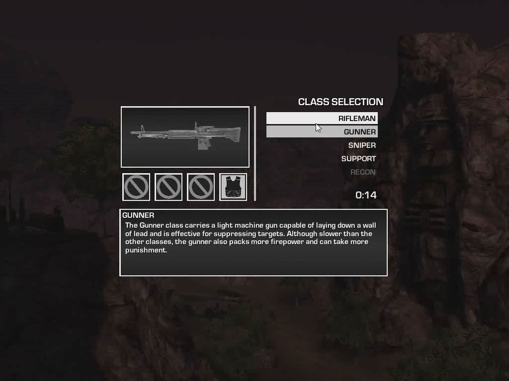Breach (Windows) screenshot: In game Class Selection change