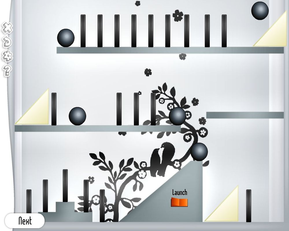 pure hidden (Macintosh) screenshot: Domino puzzle