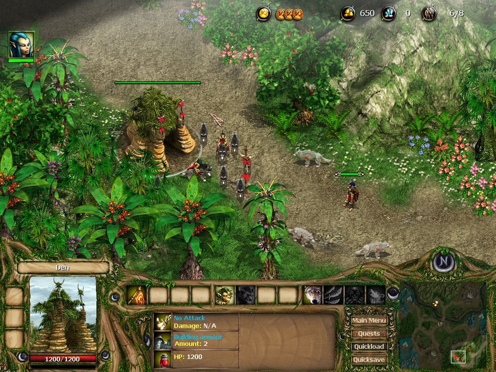 Rising Kingdoms (Windows) screenshot: Meeting some allies.