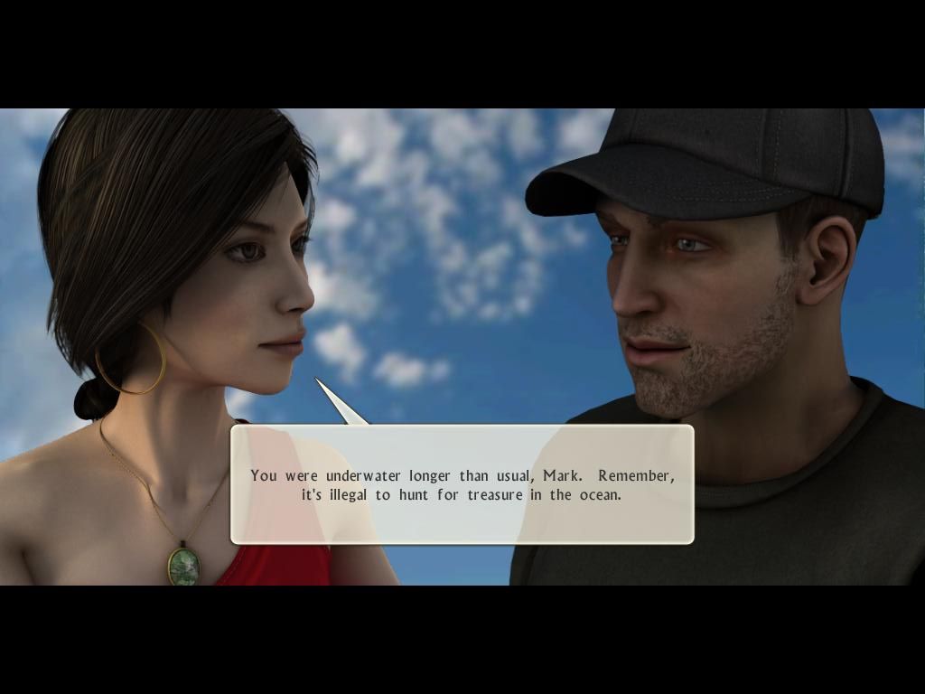 Twisted Lands: Shadow Town (iPad) screenshot: Intro cutscene